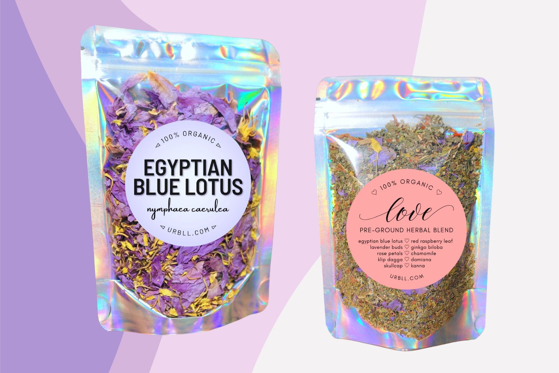 Egyptian Blue Lotus Loose Petals + Pre-Ground Blend (Pick Your Blend)