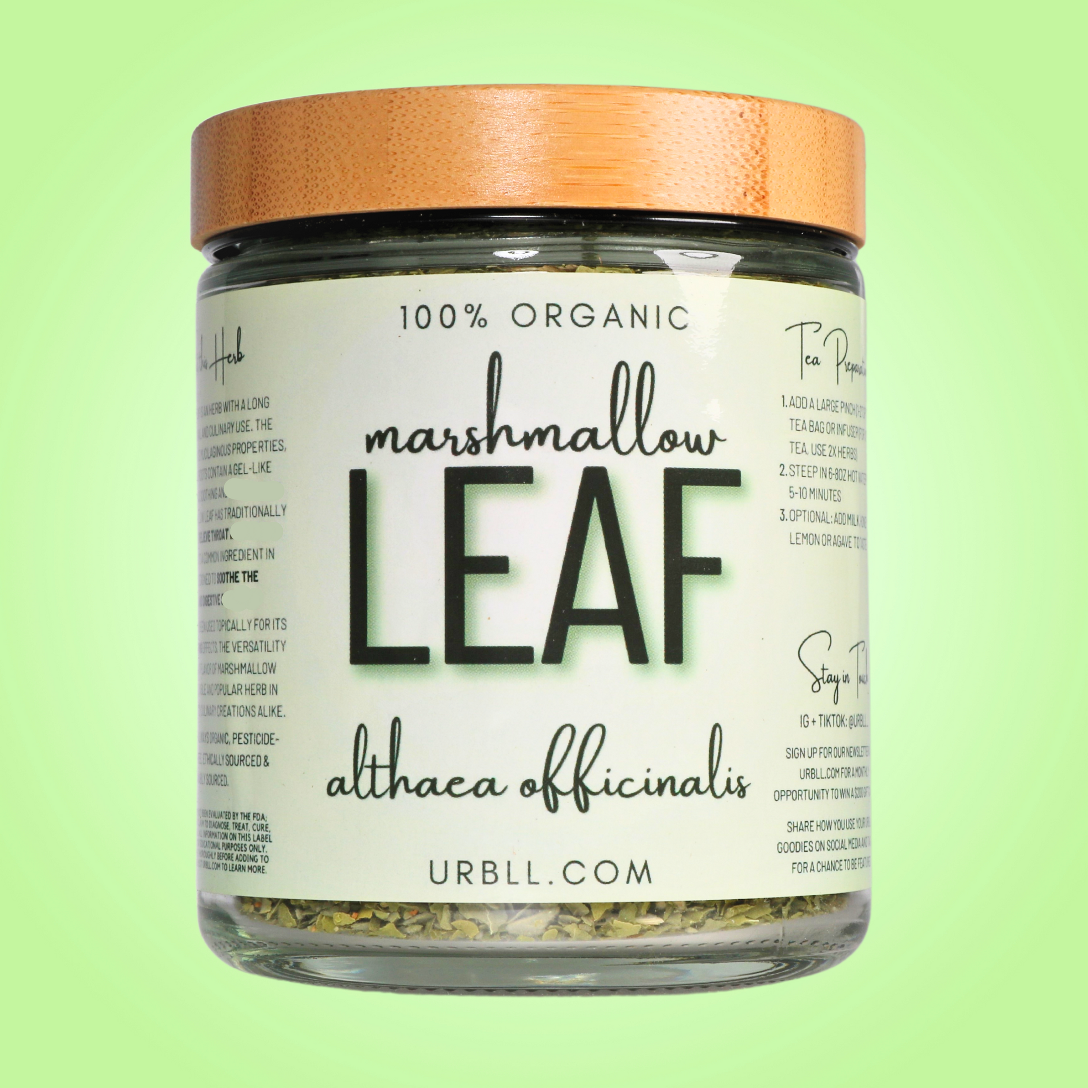 Marshmallow Leaf - Organic