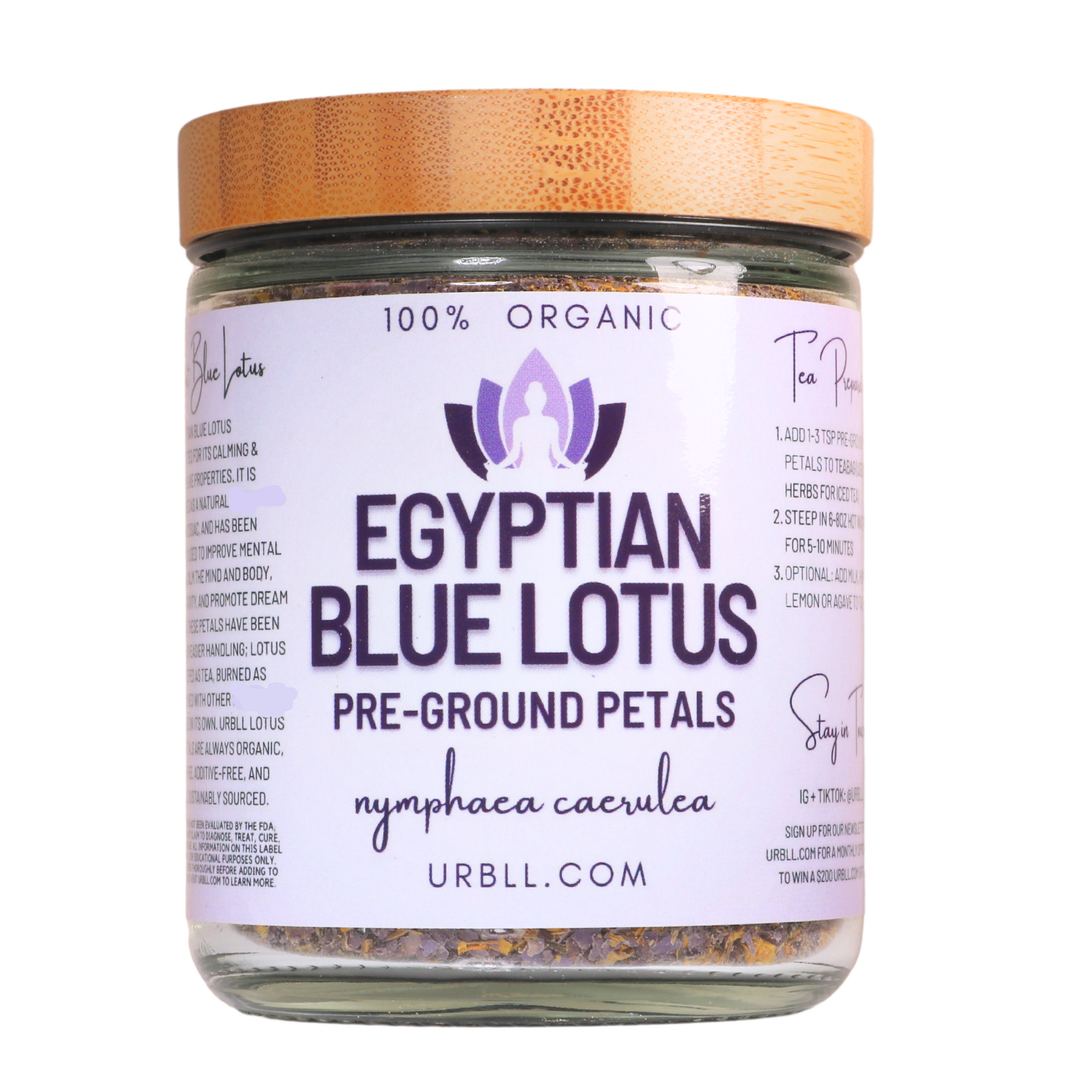 Egyptian Blue Lotus • Pre-Ground