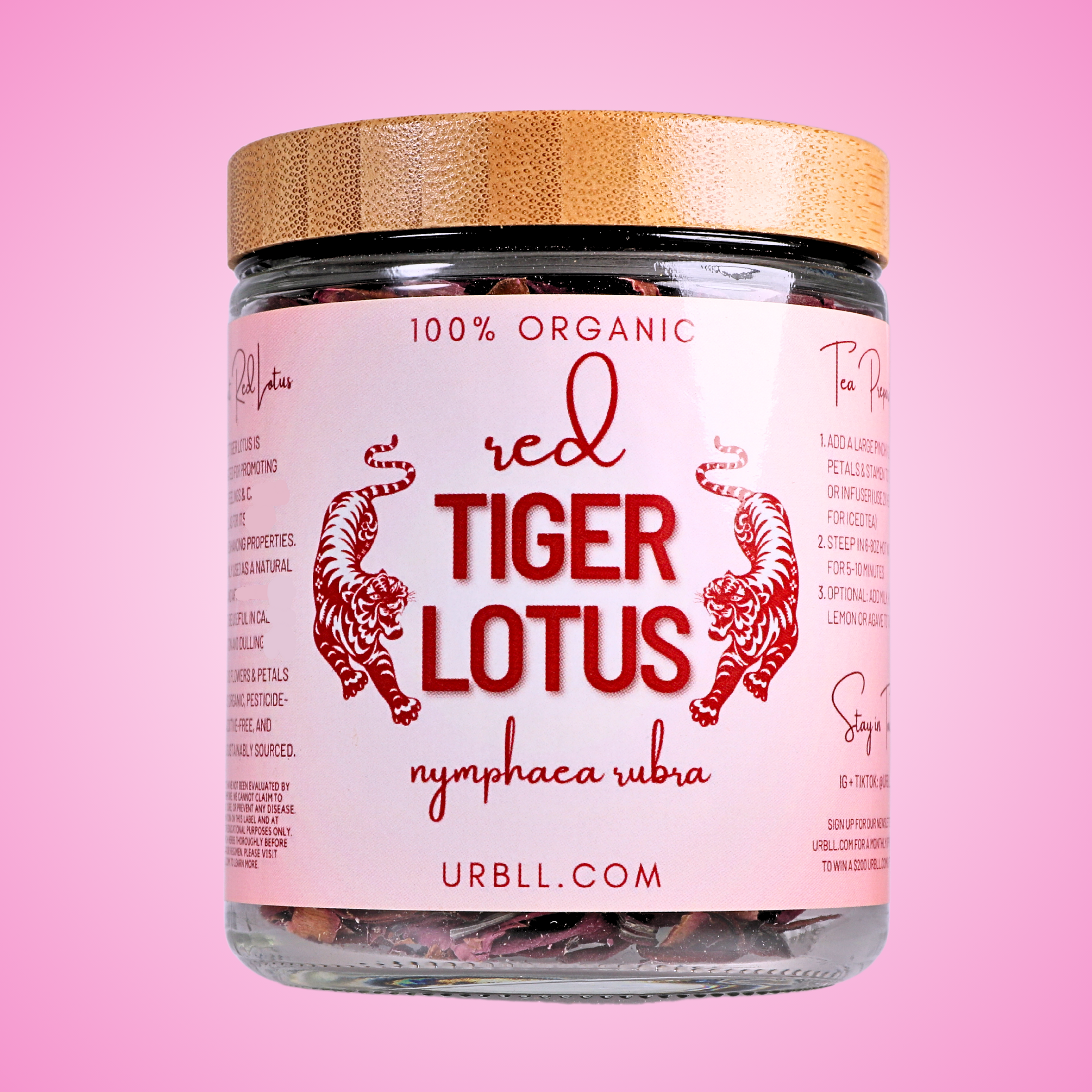 Red Tiger Lotus - Organic