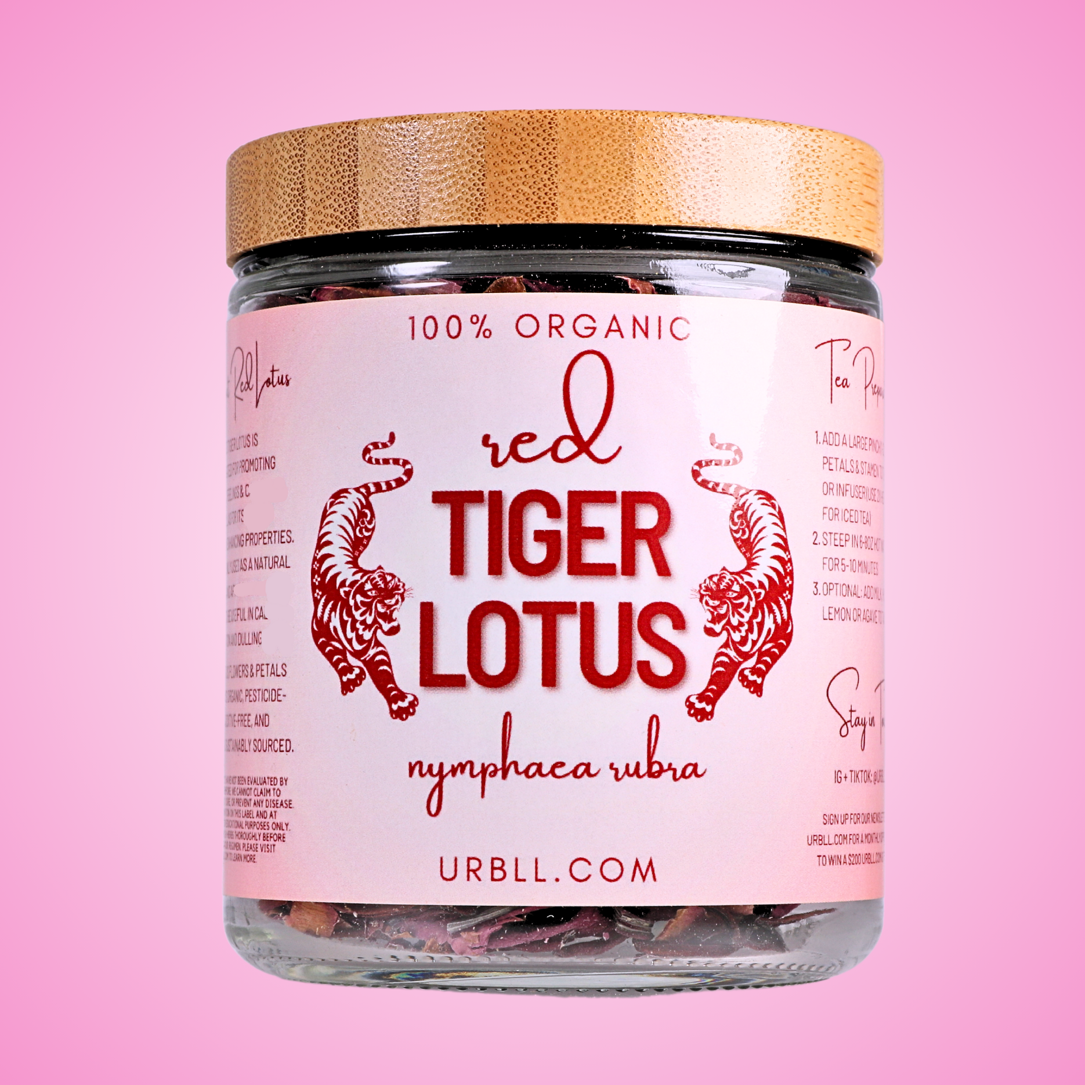 Red Tiger Lotus • Loose Petals