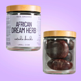 Load image into Gallery viewer, African Dream Seed • 4-5 Whole Seeds in Glass Jar • 100% Organic African Dream Bean • Entada rheedii
