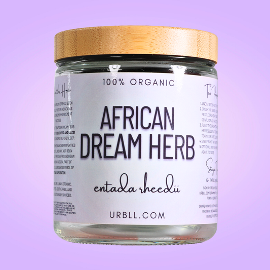 African Dream Seed • 4-5 Whole Seeds in Glass Jar • 100% Organic African Dream Bean • Entada rheedii