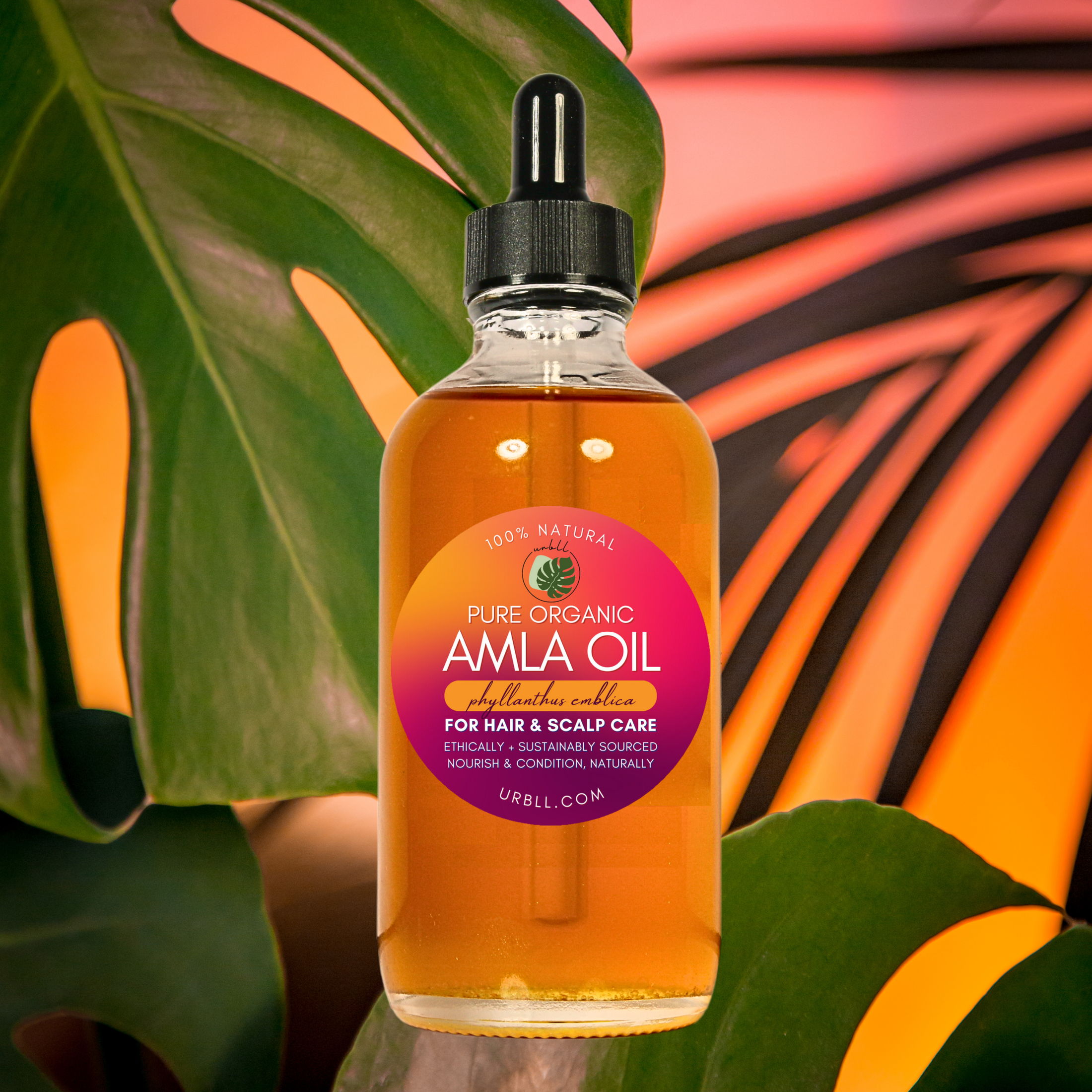 100% Pure Amla Oil • Organically Crafted for Radiant Hair