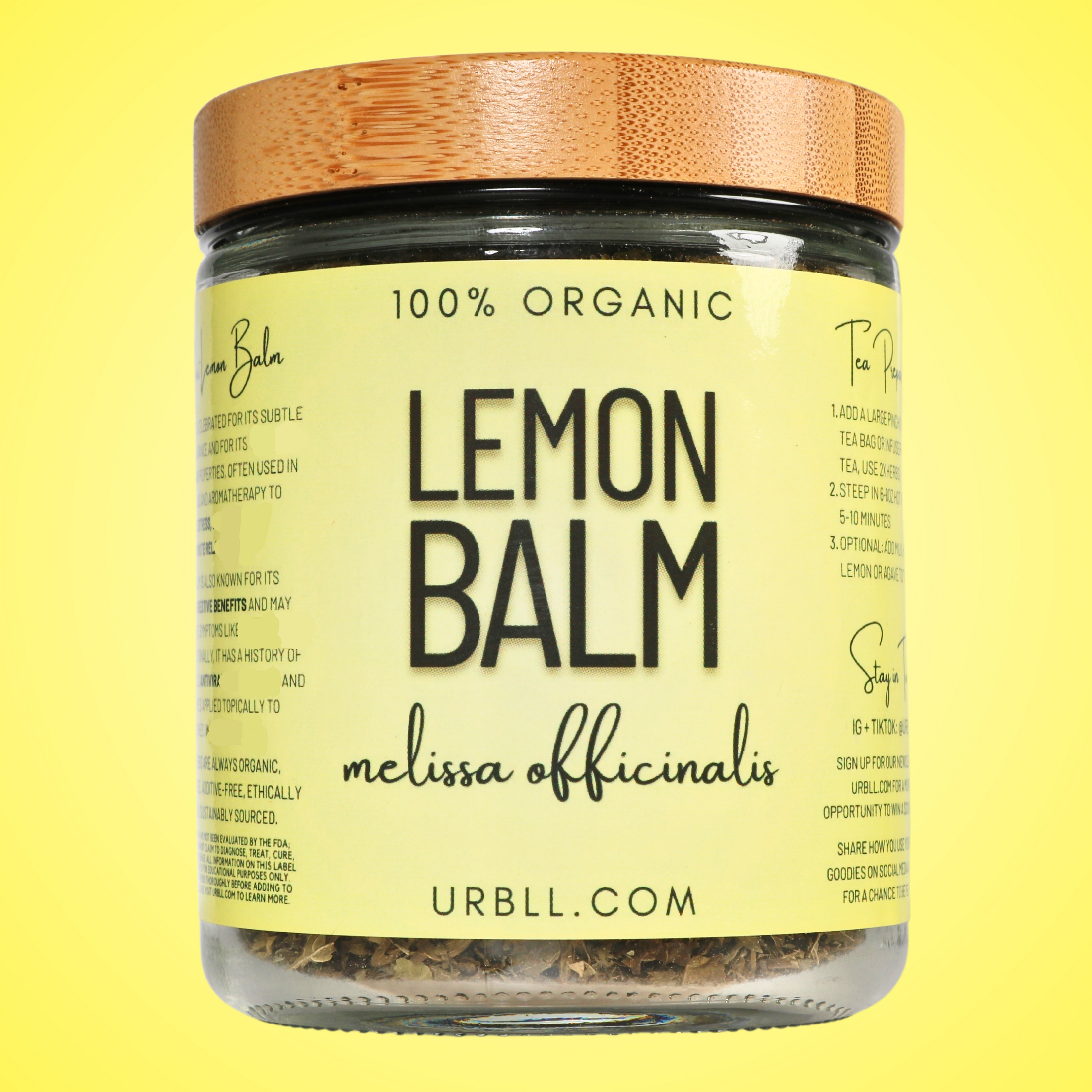 Lemon Balm - Organic