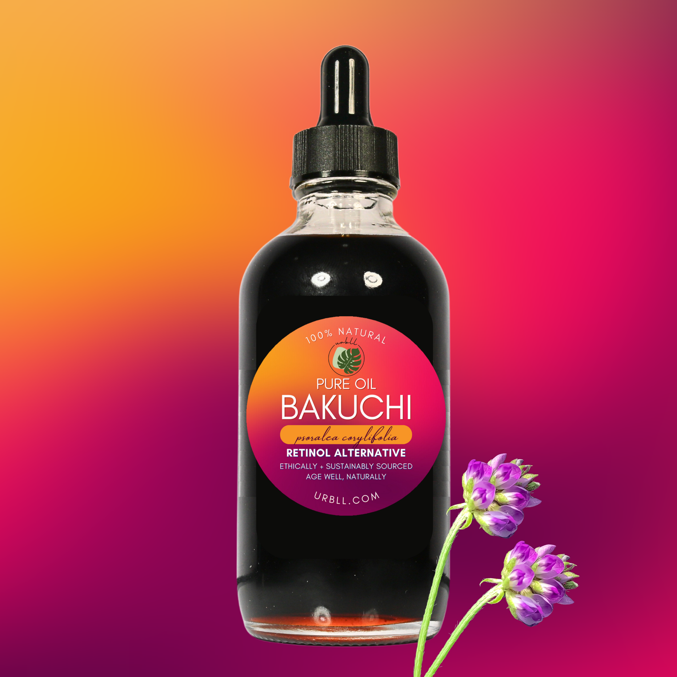 100% Pure Bakuchi (Babchi) Oil • Bakuchiol • Organic Retinol Alternative