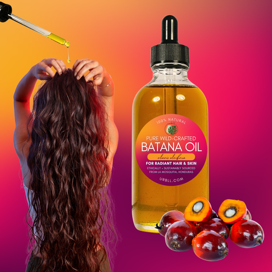 100% Pure Batana Oil • Fractionated, Wild-Harvested, Non-GMO