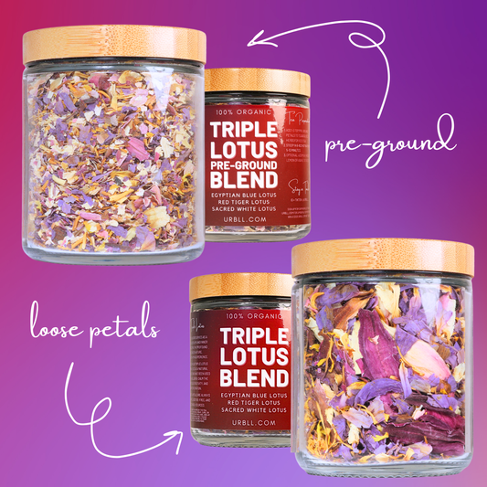 Triple Lotus Blend • Pre-Ground