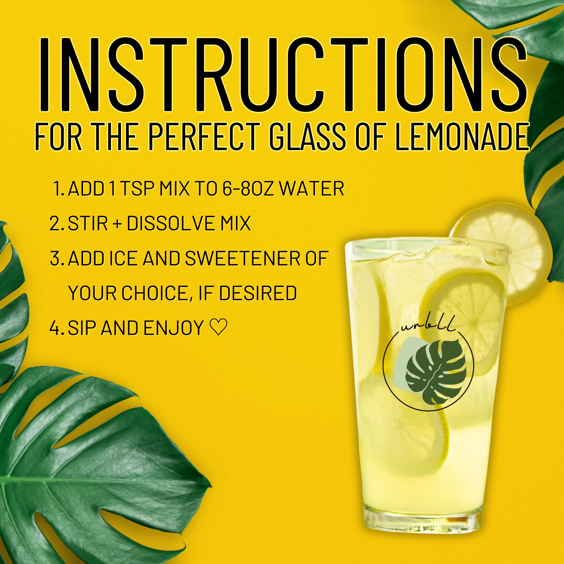 All-Natural Instant Lemonade Mix