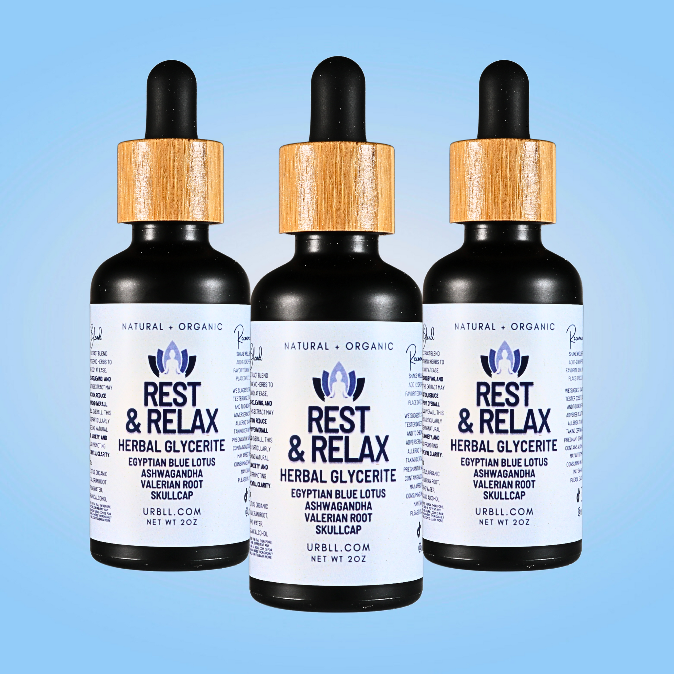 Rest + Relax Herbal Glycerite