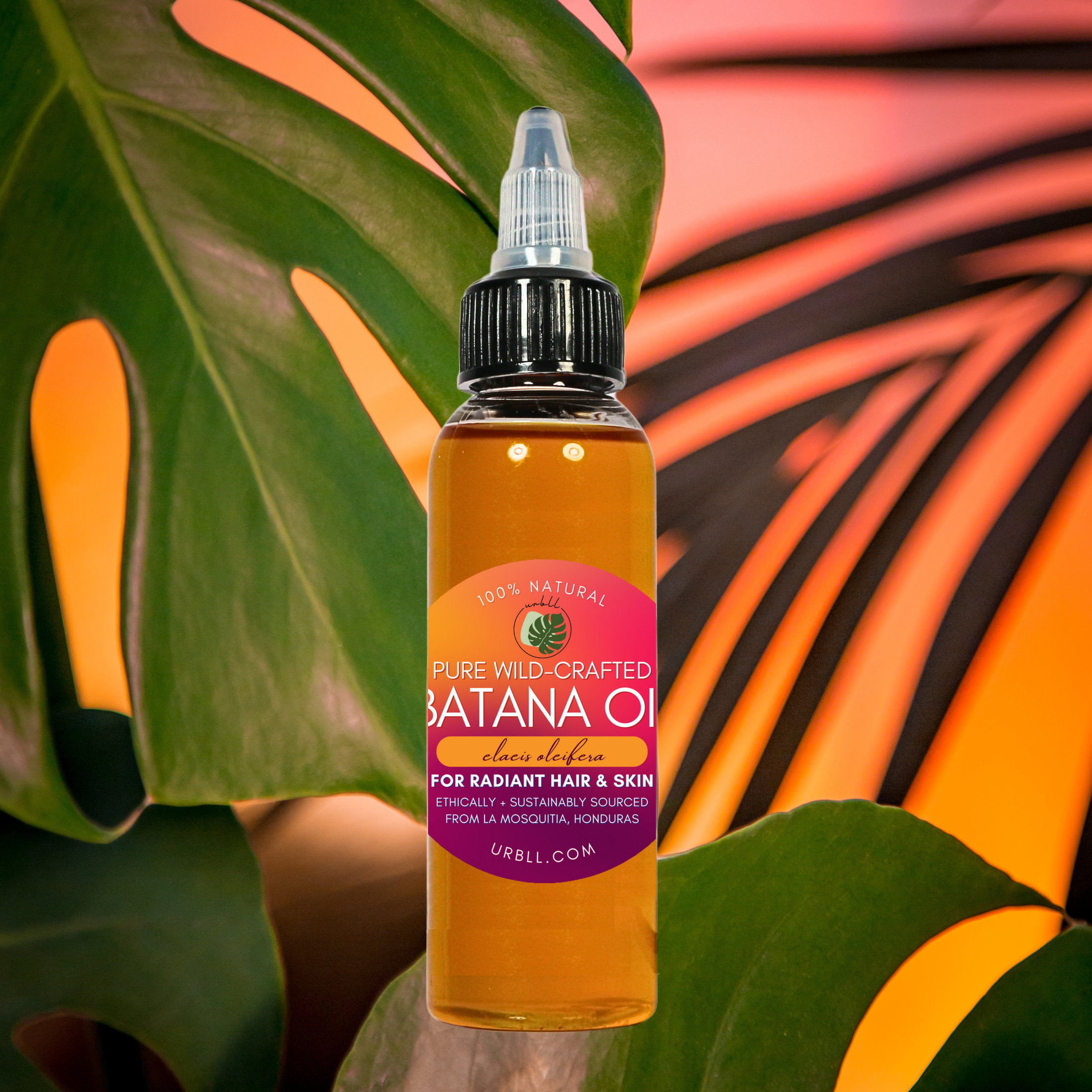 100% Pure Batana Oil • Fractionated, Wild-Harvested, Non-GMO