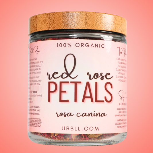 Red Rose Petals - Organic