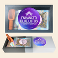 Load image into Gallery viewer, Enhanced Blue Lotus Variety Sampler Box • 7 Organic Egyptian Blue Lotus Herbal Blends
