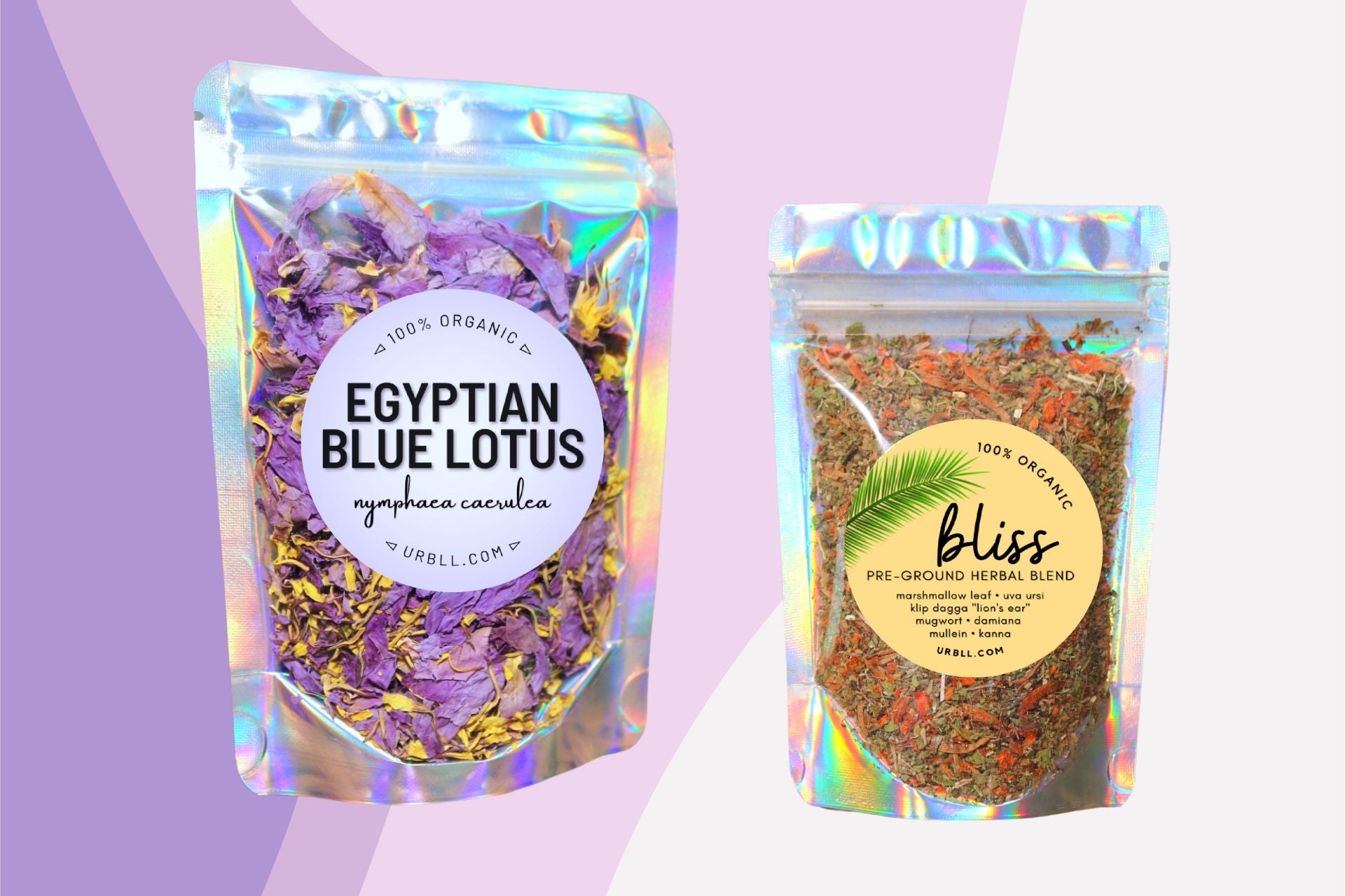 Crushed Blue Lotus + Pre-Ground Blend (Pick Your Blend)