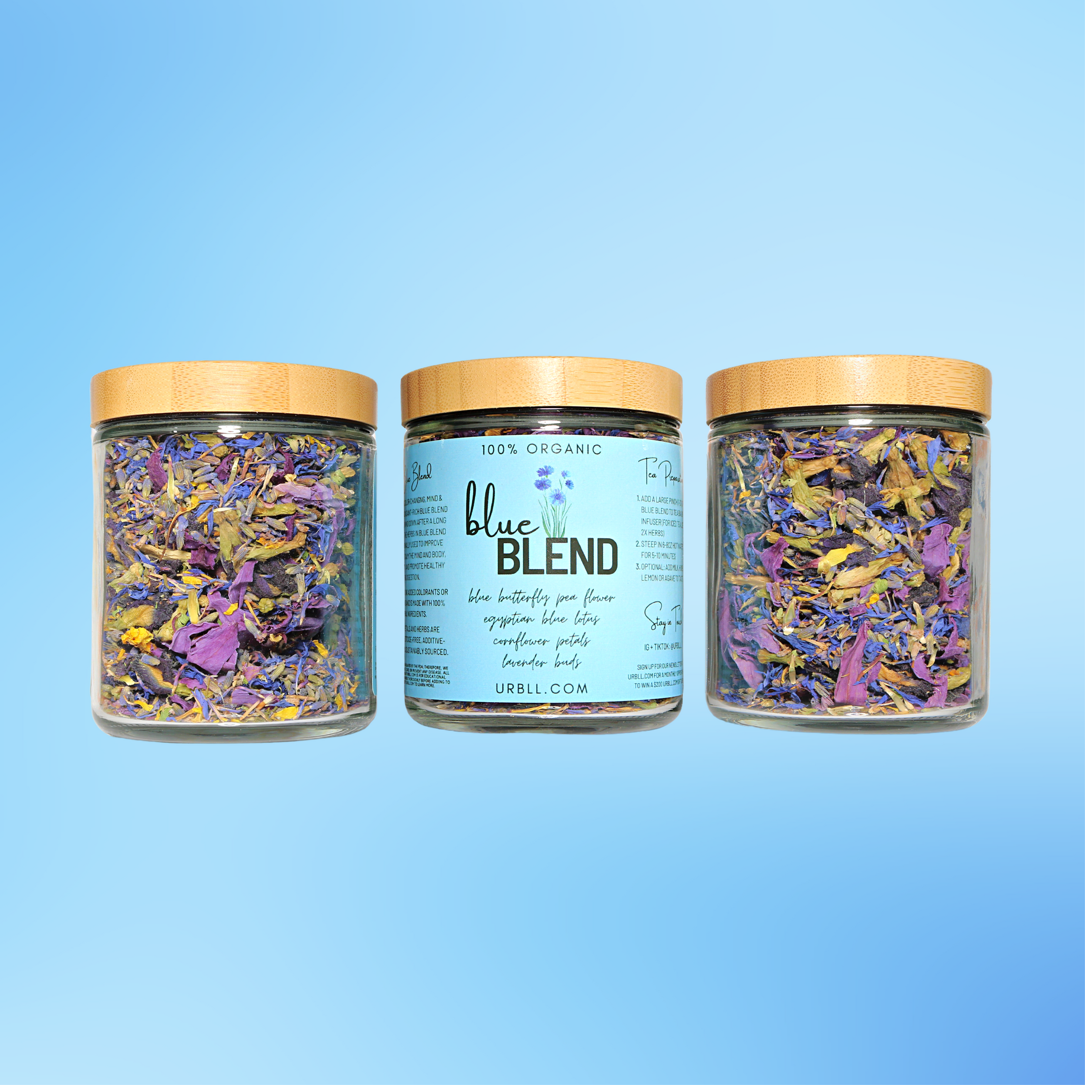 Blue Blend • Organic Blue Tea
