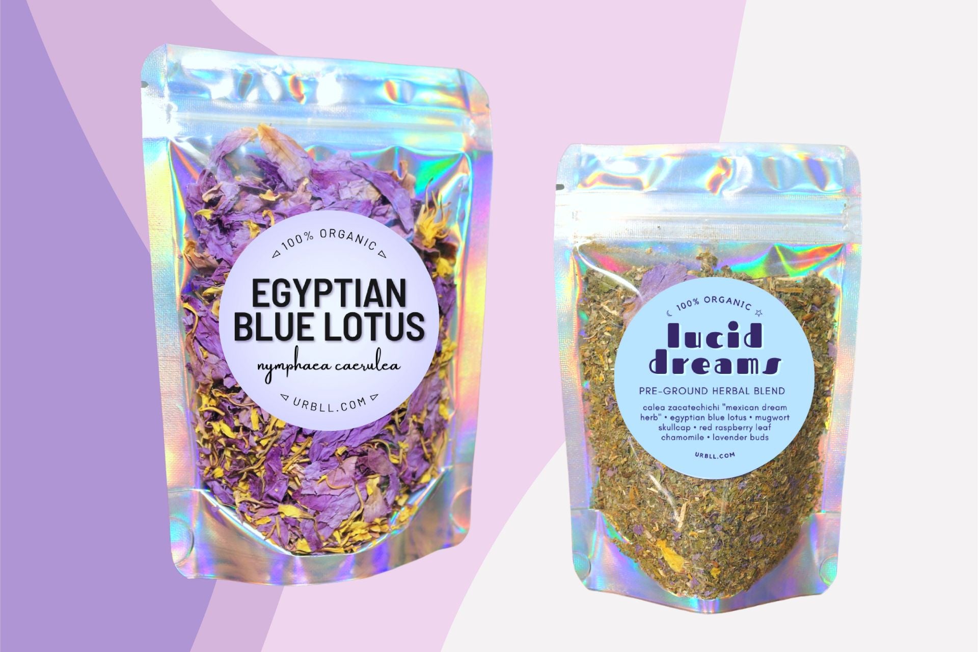 Egyptian Blue Lotus Loose Petals + Pre-Ground Blend (Pick Your Blend)