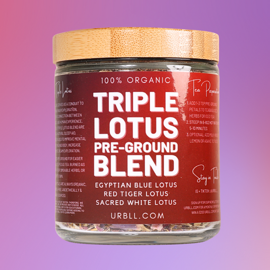 Triple Lotus Pre-Ground Jar