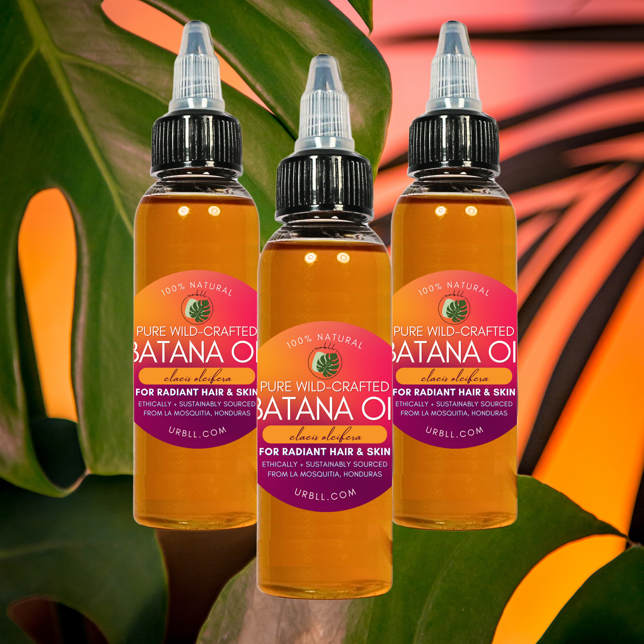 100% Pure Batana Oil • Fractionated, Wild-Harvested, Non-GMO