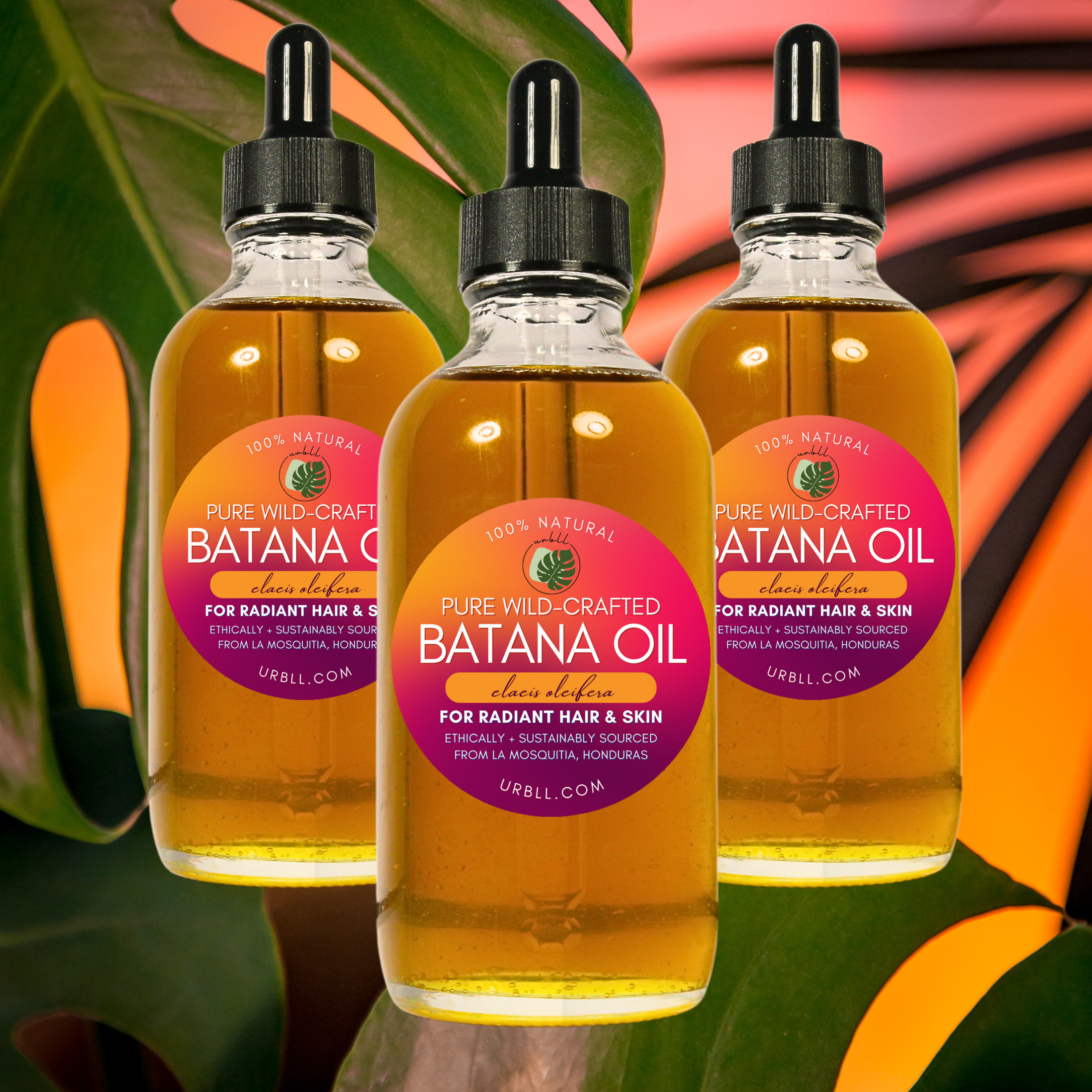 100% Pure Batana Oil • Fractionated, Wild-Harvested, Non-GMO