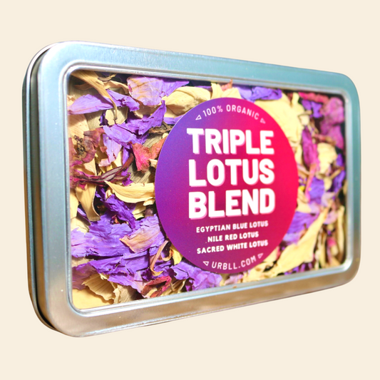 Triple Lotus Tea Tin