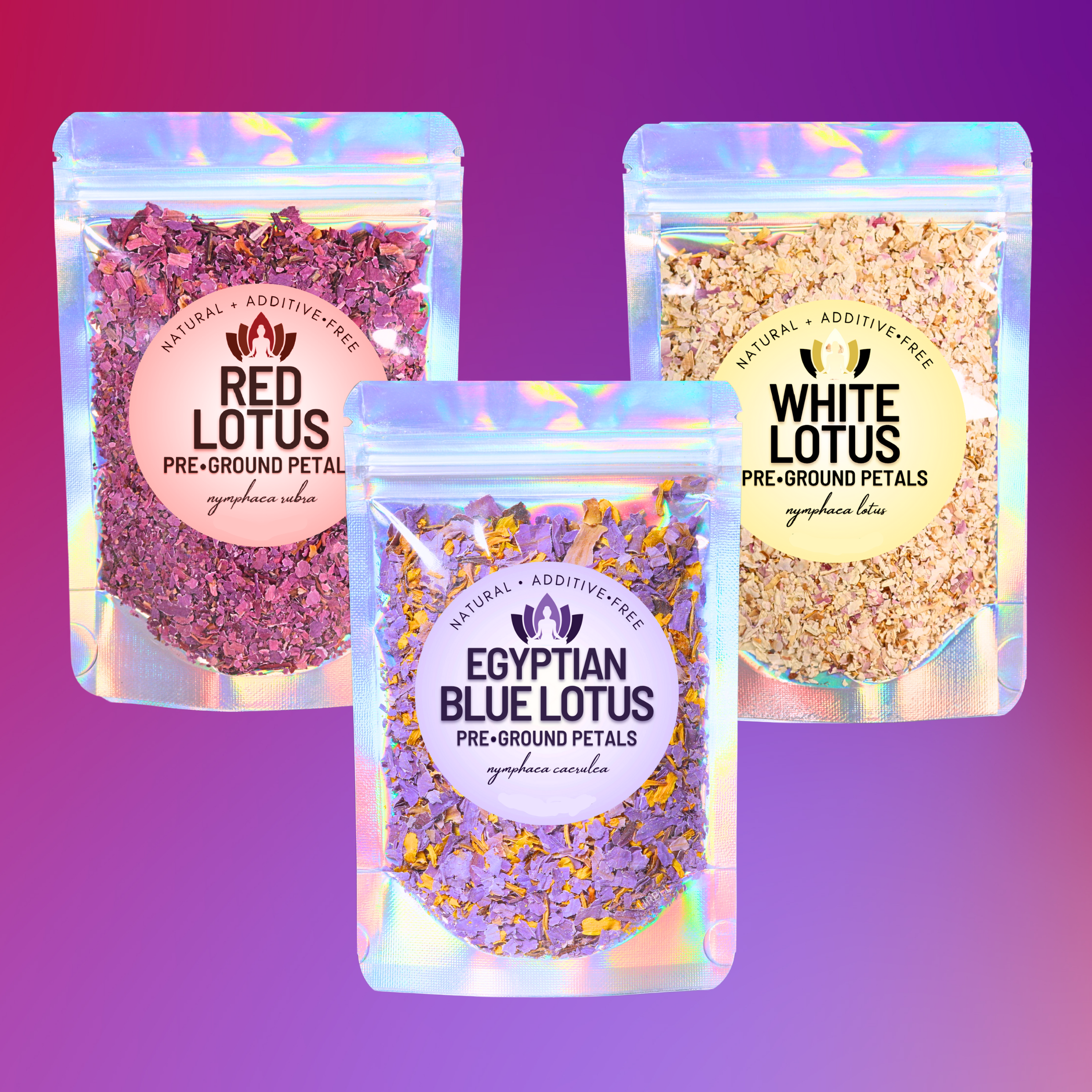 Pre-Ground White Lotus