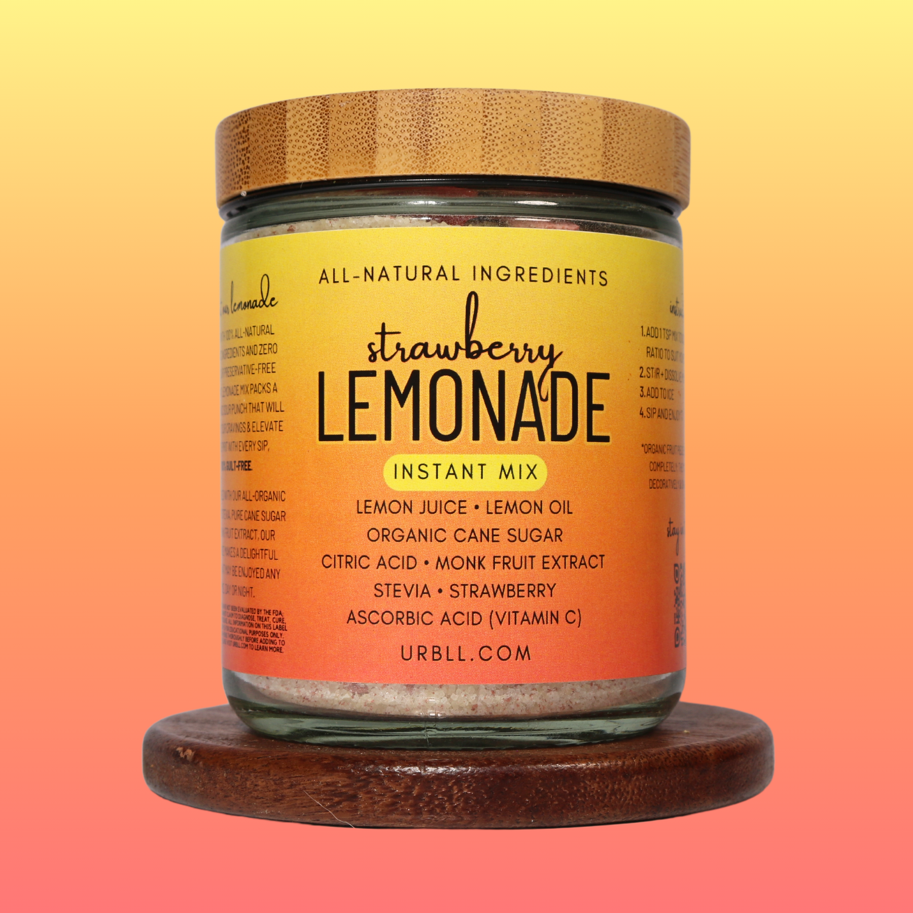 All-Natural Instant Lemonade Mix