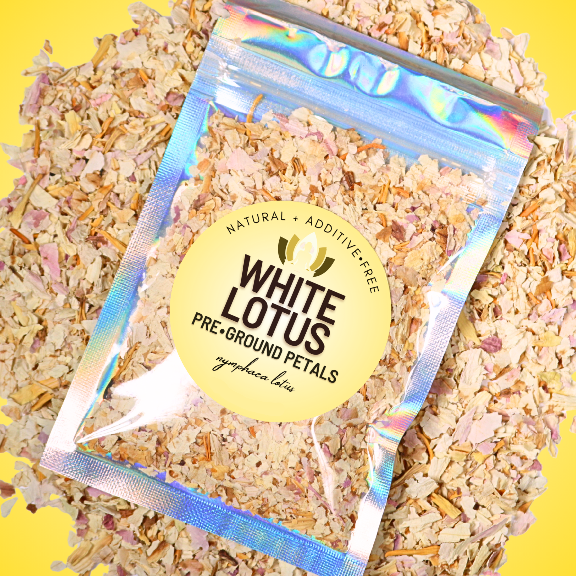 Pre-Ground White Lotus