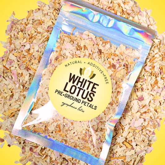 Pre-Ground White Lotus