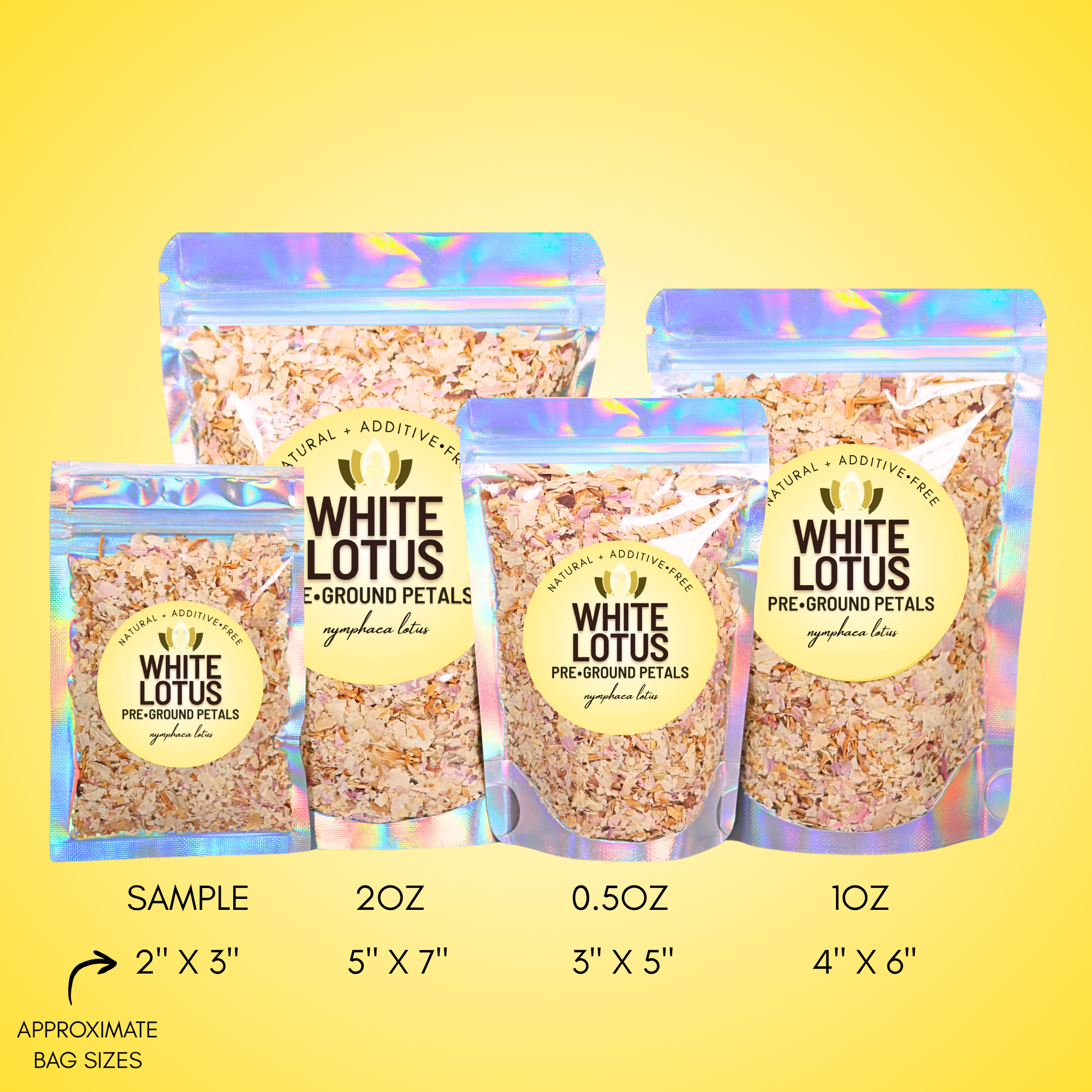 Pre-Ground White Lotus