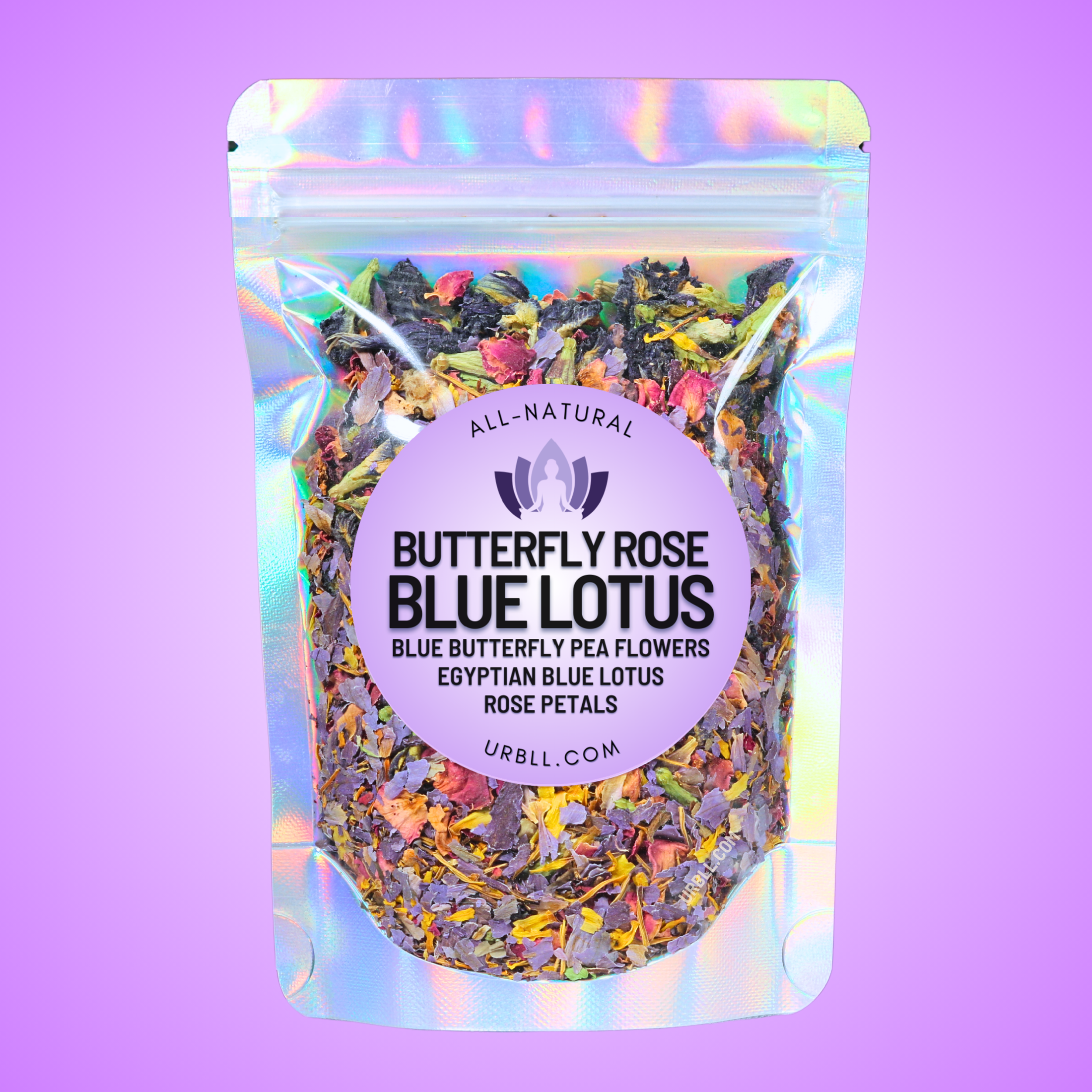 Butterfly Rose Blue Lotus