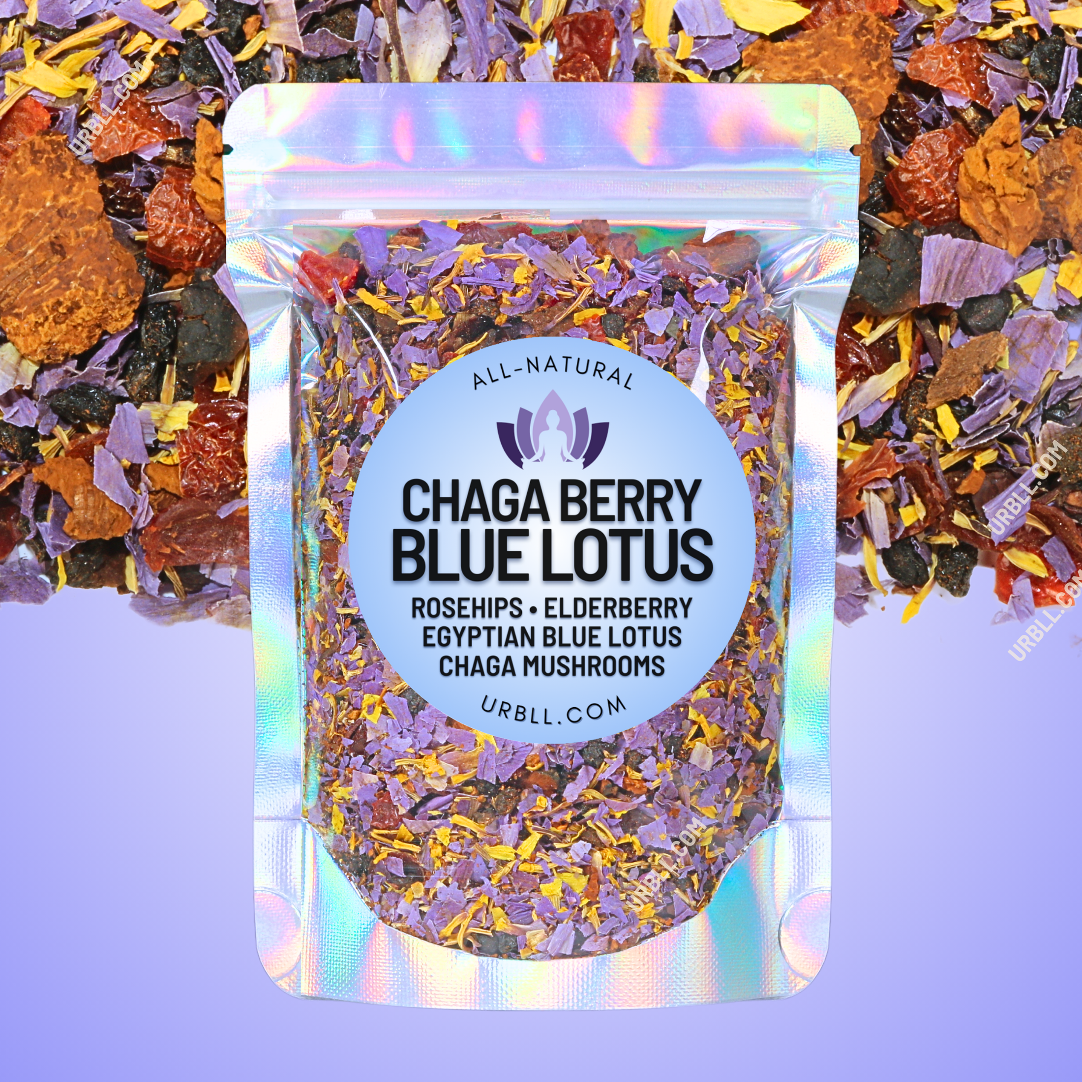 Chaga Berry Blue Lotus
