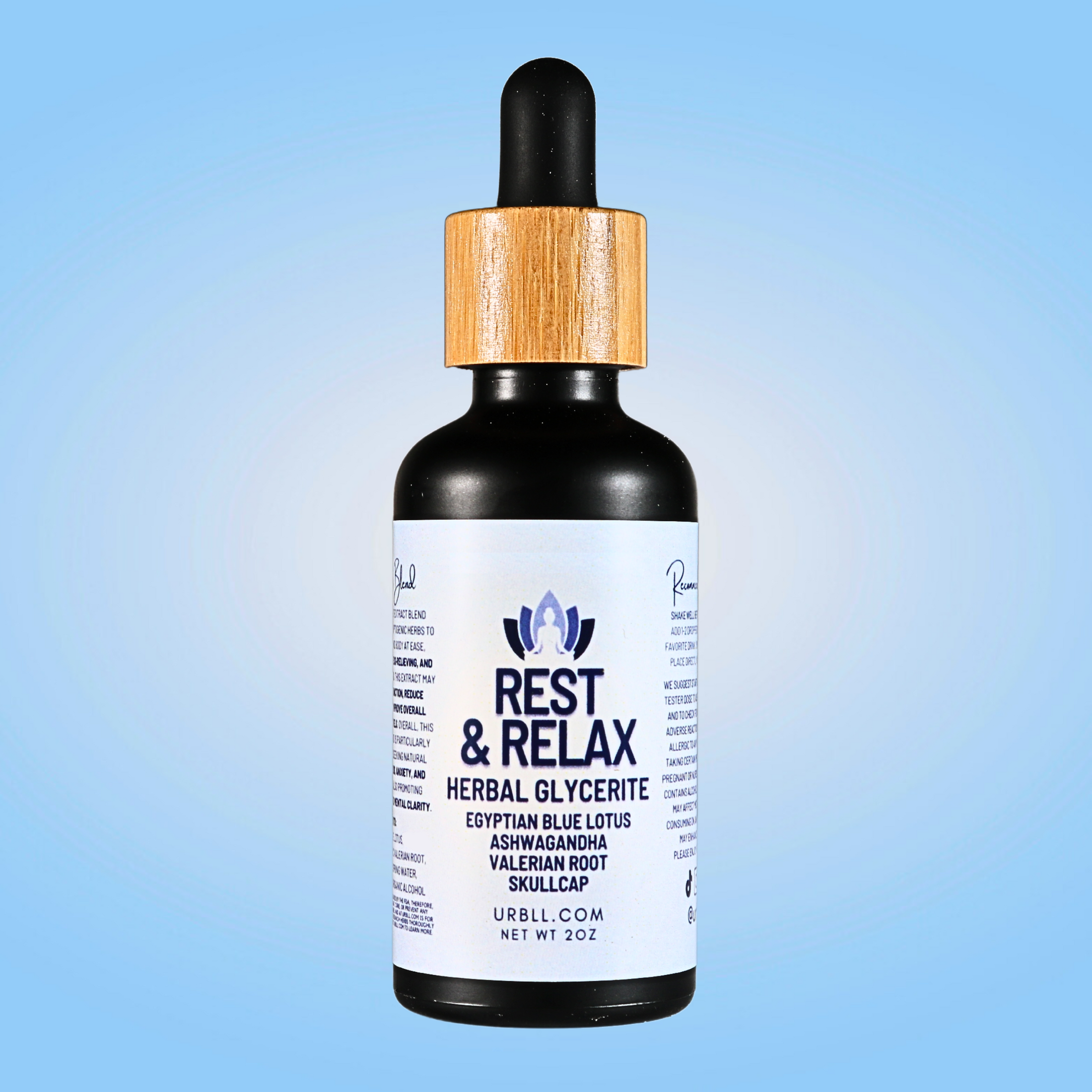 Rest + Relax Herbal Glycerite