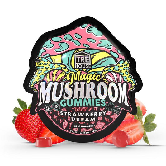 TRĒ HOUSE Strawberry Dream Magic Mushroom Gummies