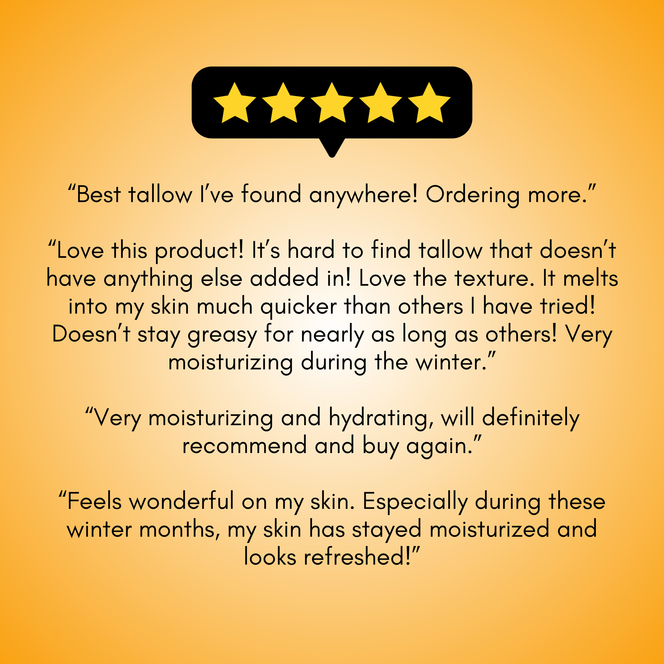 Vanilla Whipped Tallow