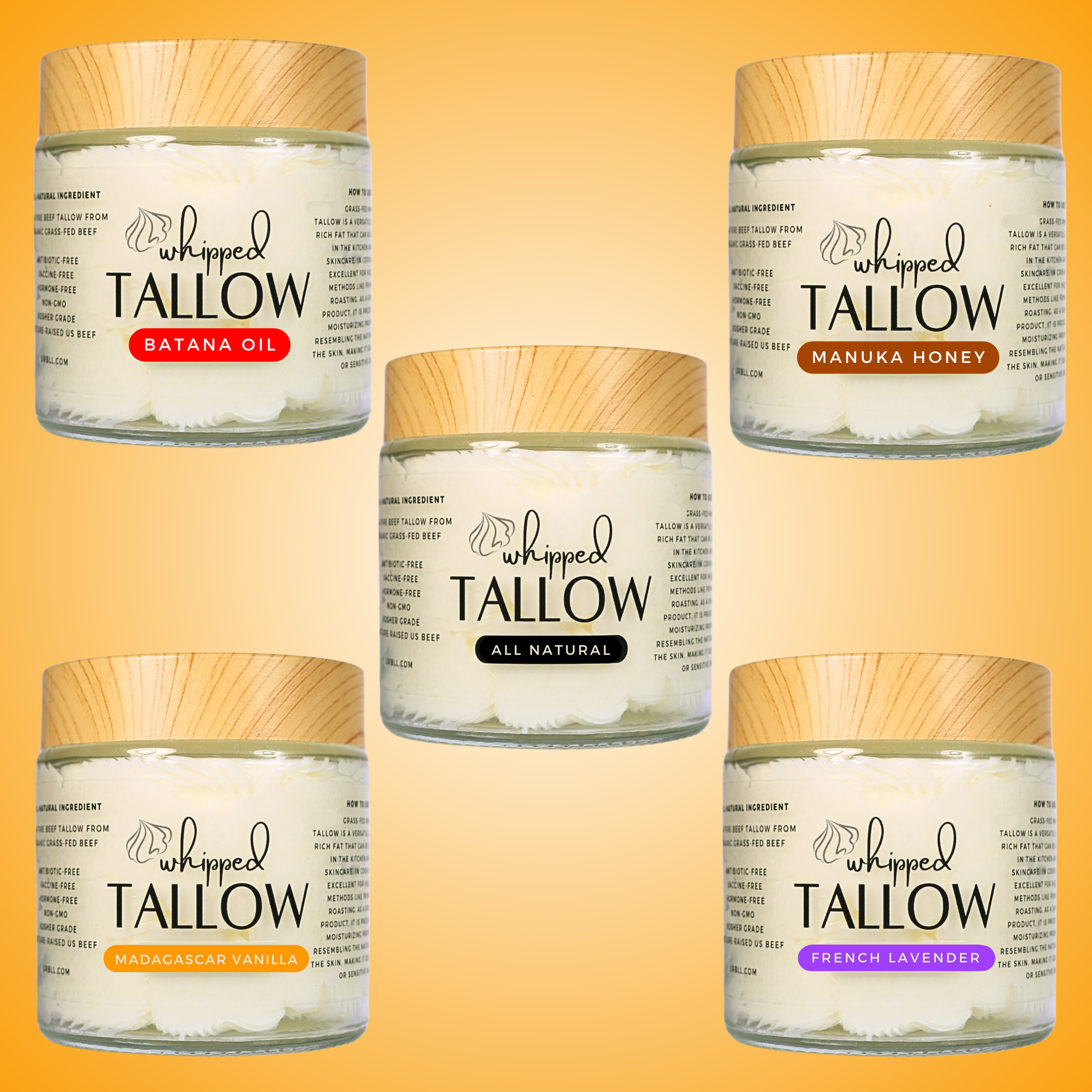 Vanilla Whipped Tallow